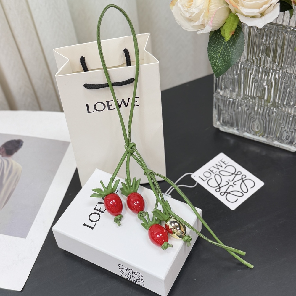 Loewe small tomato pendant ornament